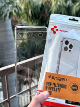 Google Pixel "6A" Premium Spigen Transparent Case "ANTI-YELLOWING"