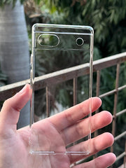 Google Pixel "6A" Premium Spigen Transparent Case "ANTI-YELLOWING"
