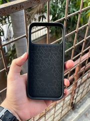 iPhone "17 Pro Max" Polo Embroidered Case - Black