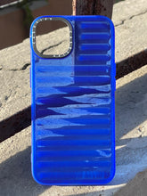 iPhone "13/14" Translucent Jump Style Silicone Case - Navy Blue