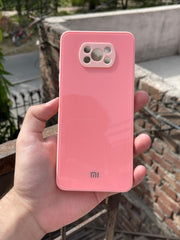 Xiaomi "POCO X3" Tempered Glass "Solid" Case - Pink