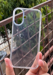 iPhone "16" Transparent Silicone Case "Baseus"