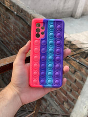 Samsung Galaxy "A72" Fidget Stress Release Pop-Up Case - Purple