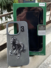 iPhone "15 Pro" Polo Embroidered Case - Dark Gray
