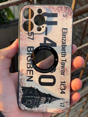 iPhone "13 Pro Max" Silicone "Retro" Edition Case - Cream