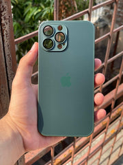 iPhone "13 Pro Max" AG Premium Glass "Camera Lens" Case - Alpine Green