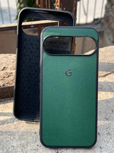 Google Pixel "9 Pro XL" Premium Leather Texture Case - Green