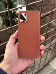 Samsung Galaxy "A31" Spigen Rugged Texture Case - Brown
