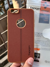 iPhone "6 Plus/ 6s Plus" Spigen Premium Woven Stitched Case - Brown