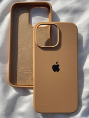 iPhone "16 Pro Max" Silicone Case "Gold"