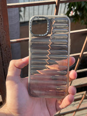 iPhone "13/14" Translucent Jump Style Silicone Case - Black