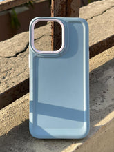 iPhone "13 Pro" Silicone "Camera Ring Retractable" Case - Sierra Blue