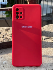 Samsung Galaxy "A51" Soft Silicone Case - Red