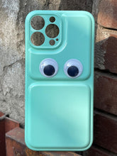 iPhone "13 Pro Max" Premium "Eyes" Case - Sea Green