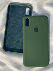 iPhone "XS Max" Silicone Case "Forest Green"