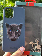 iPhone "12 Pro Max" Savanna Series Leather Case - Panther