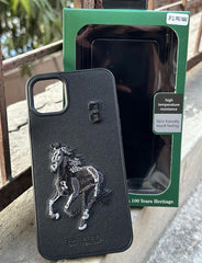 iPhone "11 Pro Max" Polo Embroidered Case - Black