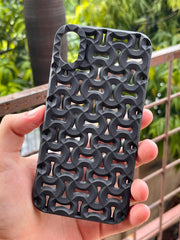 iPhone "XR" Premium Silicone "Heat Dissipation" Case - Black