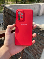 Samsung Galaxy "A53" Premium Silicone Case - Red