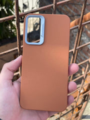 Samsung Galaxy "A24" Leather Textured Case - Brown