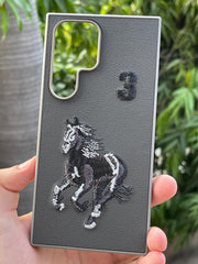 Samsung Galaxy "S24 Ultra" Polo Classic Case - Dark Gray