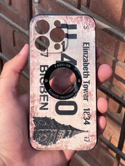 iPhone "13 Pro" Silicone "Retro" Edition Case - Cream