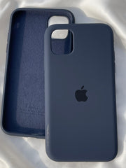 iPhone "11" Silicone Case "Dark Blue"
