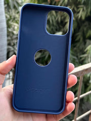 iPhone "12 Pro Max" Spigen Premium Woven Stitched Case - Blue