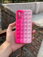 Samsung Galaxy "A72" Fidget Stress Release Pop-Up Case - Pink
