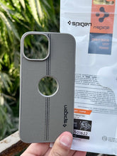 iPhone "15" Spigen Premium Woven Stitched Case - Gray