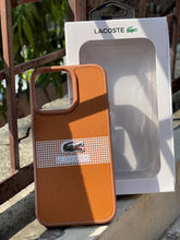 iPhone "15 Pro Max" Lacoste Le Club Case - Brown
