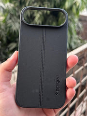 iPhone "Air" Spigen Premium Woven Stitched Case - Black