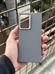 Samsung Galaxy "Note 20 Ultra" Leather Textured Case - Gray