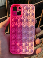 iPhone "13" Fidget Stress Release Pop-Up Case - Pink