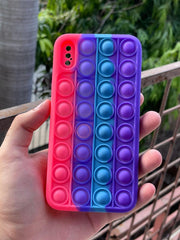 iPhone "XS Max" Fidget Stress Release Pop-Up Case - Purple