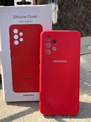 Samsung Galaxy "A32 (4G)" Premium Silicone Case - Red