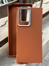 Samsung Galaxy "Note 20 Ultra" Leather Textured Case - Brown