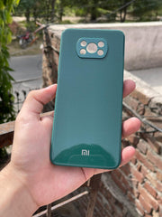 Xiaomi "POCO X3" Tempered Glass "Solid" Case - Green