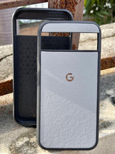 Google Pixel "8" Premium Leather Texture Case - Gray