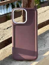 iPhone "13 Pro" Silicone "Camera Ring Retractable" Case - Purple