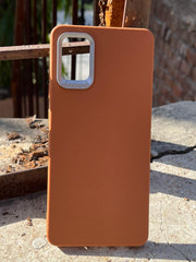 Samsung Galaxy "A51" Leather Textured Case - Brown