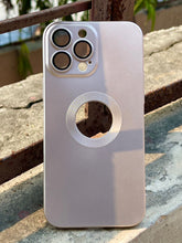 iPhone "13 Pro Max" Camera Glass Silicone Case - Rose Gold