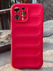 iPhone "13 Pro Max" Jump Style Silicone Case - Red