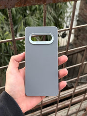 Samsung Galaxy "S10 Plus" Leather Textured Case - Gray