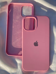 iPhone "12 Pro Max" Silicone Case "Baby Pink"
