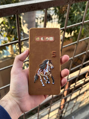 Samsung Galaxy "S10 Plus" Polo Classic Case - Brown