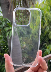 iPhone "15 Pro" Transparent Silicone Case "Baseus"