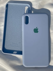 iPhone "XS Max" Silicone Case "Sky Blue"