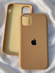 iPhone "11" Silicone Case "Gold"