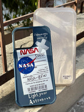 iPhone "13 Pro Max" Premium Grade Silicone "NASA" Case - Blue